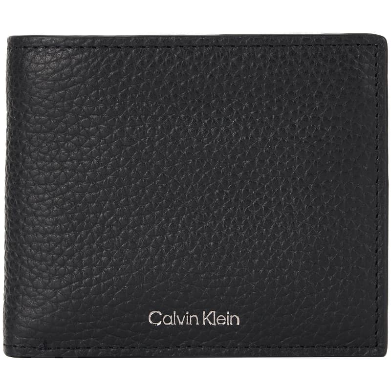 Кошелек Calvin Klein Кошелек из коровьей кожи Мужской Космос Черный - изображение 1
