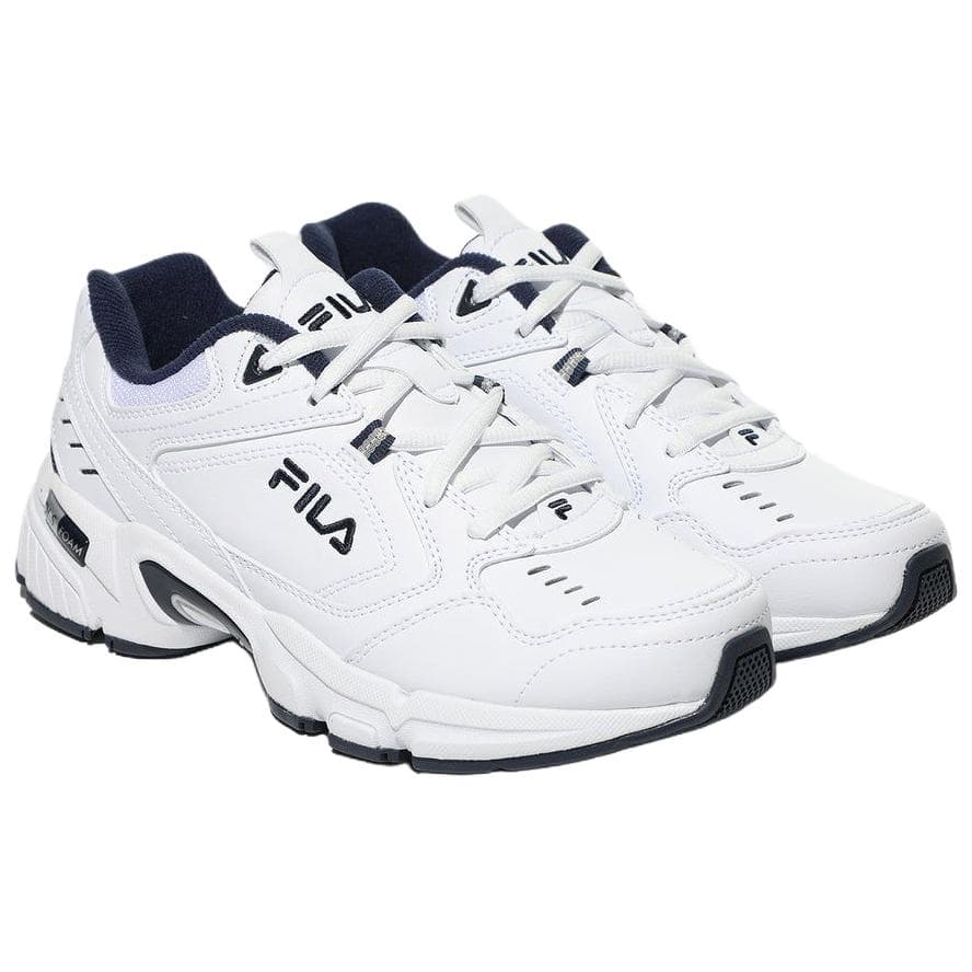 Кроссовки для бега FILA Ranger 22 Аbrasion Resistant Беговые кроссовки Унисекс Белый Синий - изображение 3