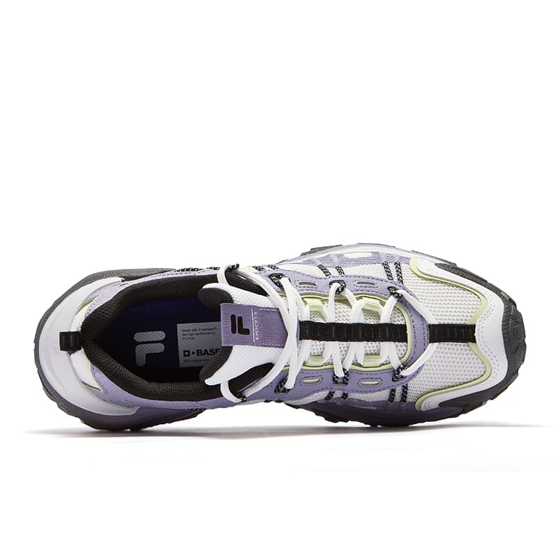 Кроссовки FILA FUSION EXOCET II Mountains Shoe 2 визуально увеличивает рост Низкий Топ Толстая Подошва Женские Далекий Фиолетовый - изображение 4