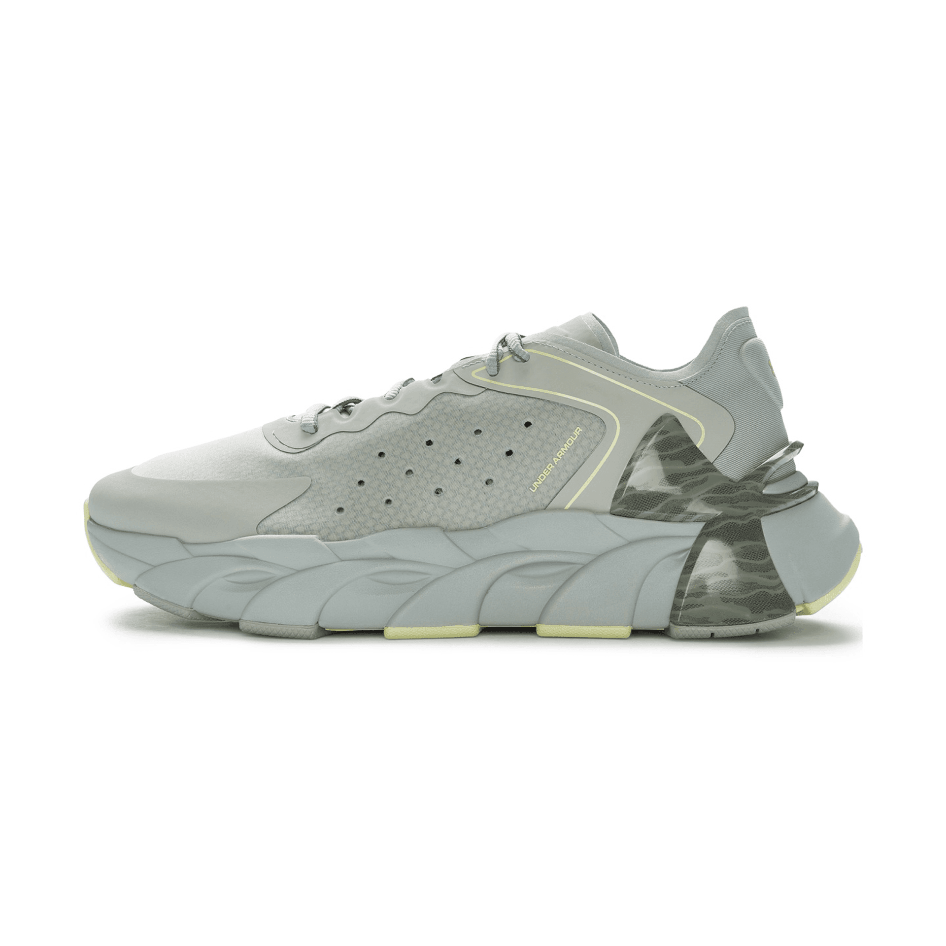 Кроссовки для бега Under Armour Halo Trainer Low Кроссовки для бега Унисекс Титановый серый - изображение 1