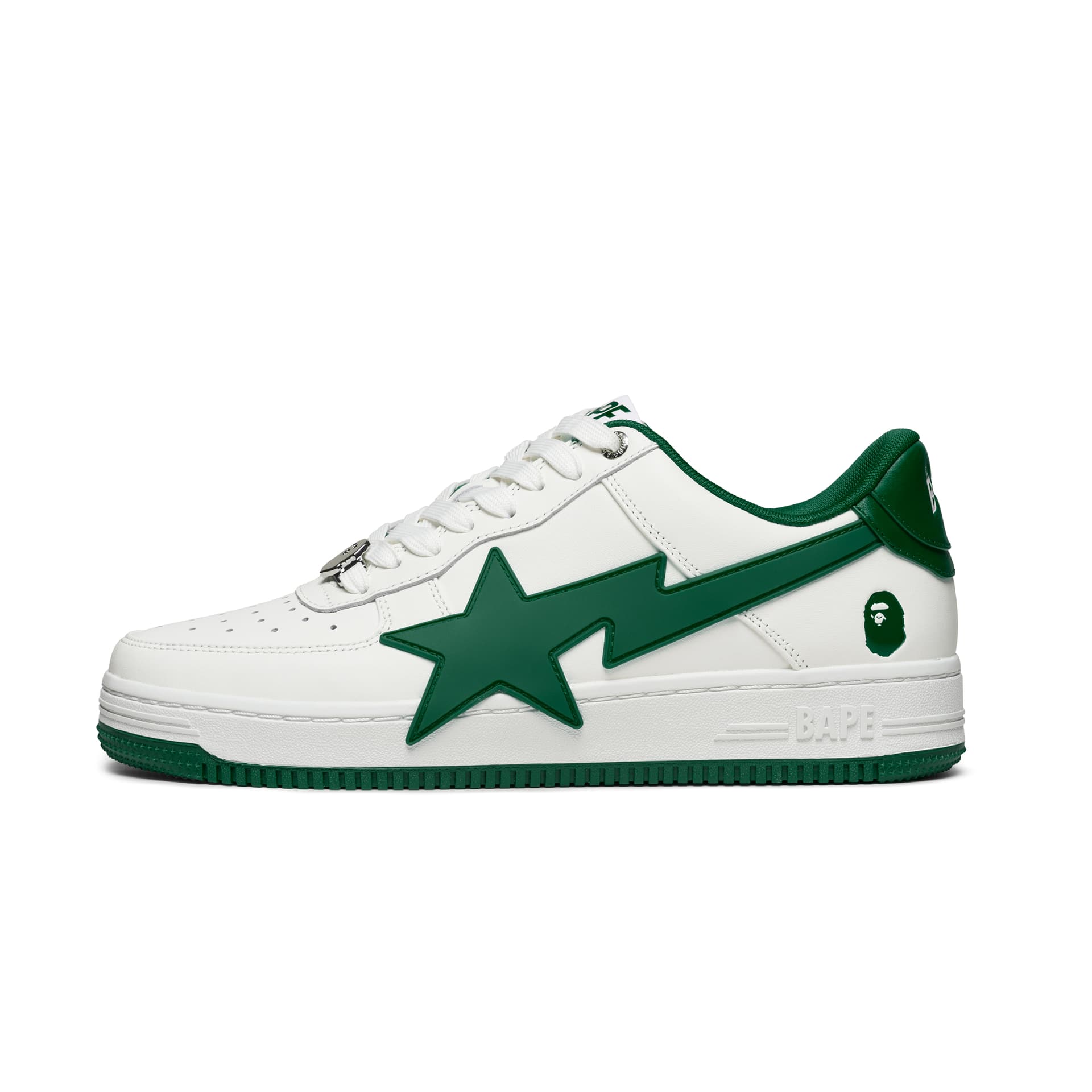 Кроссовки A BATHING APE Коровья кожа Low Топ Скейтборд Обувь Женские - изображение 5