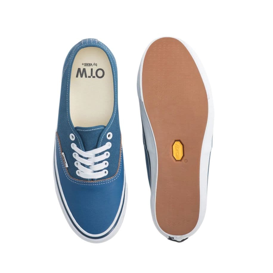 Кроссовки Vans X KITH Authentic 44 Скейтборд Кроссовки Мужские Синие - изображение 4