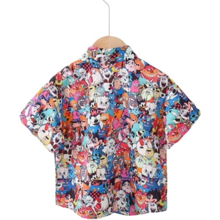 SNOOPY Красный Kids Повседневные Рубашки - изображение 2