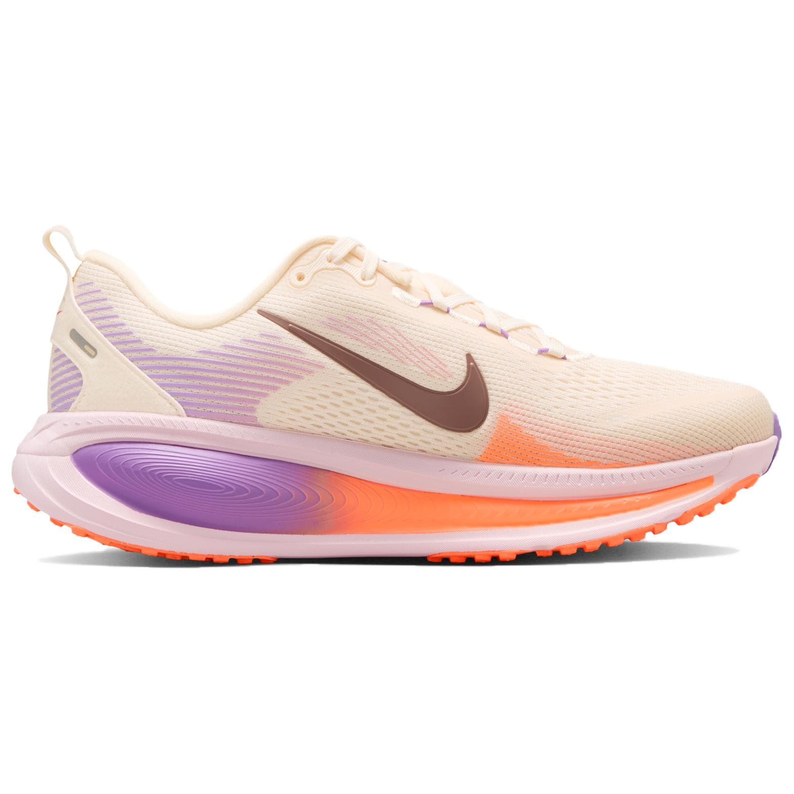 Кроссовки для бега Nike Vomero 18 Дышащие Беговые кроссовки с амортизацией для женщин бежевого цвета - изображение 2