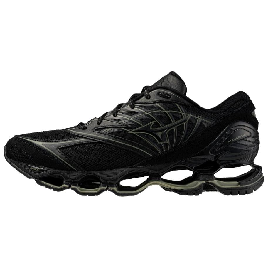 Кроссовки для бега Mizuno X Maharishi Wave Prophecy LS Светоотражающие Беговые Кроссовки Унисекс Черные - изображение 1