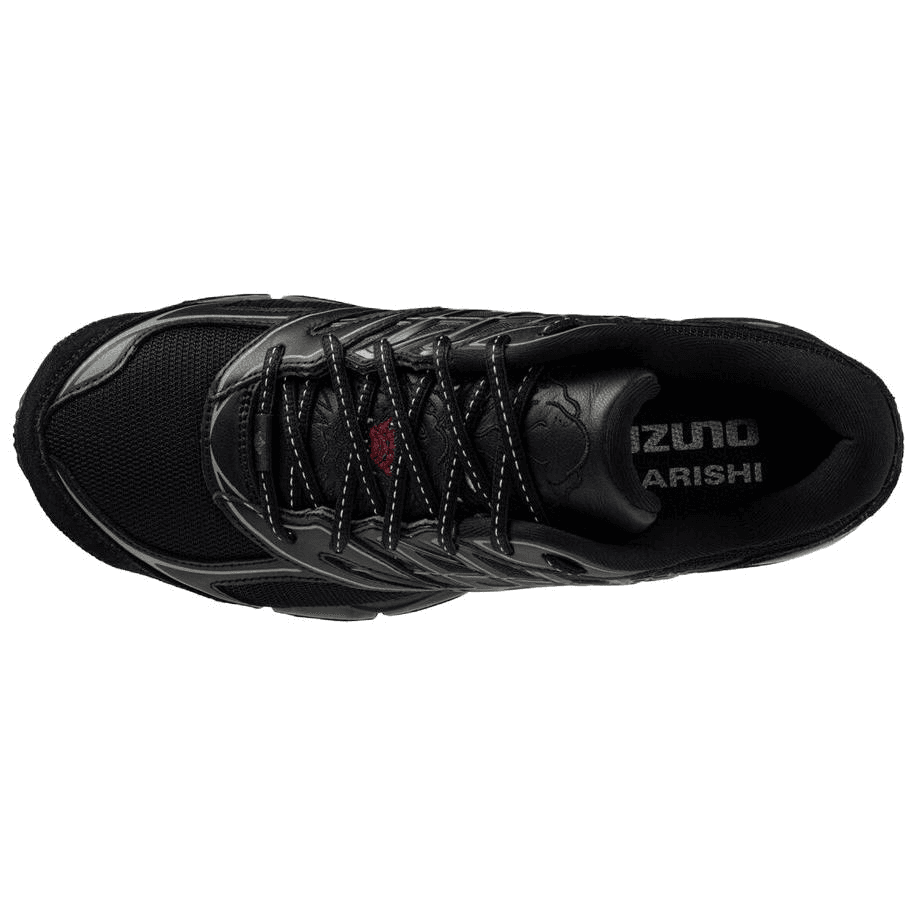Кроссовки для бега Mizuno X Maharishi Wave Prophecy LS Светоотражающие Беговые Кроссовки Унисекс Черные - изображение 3