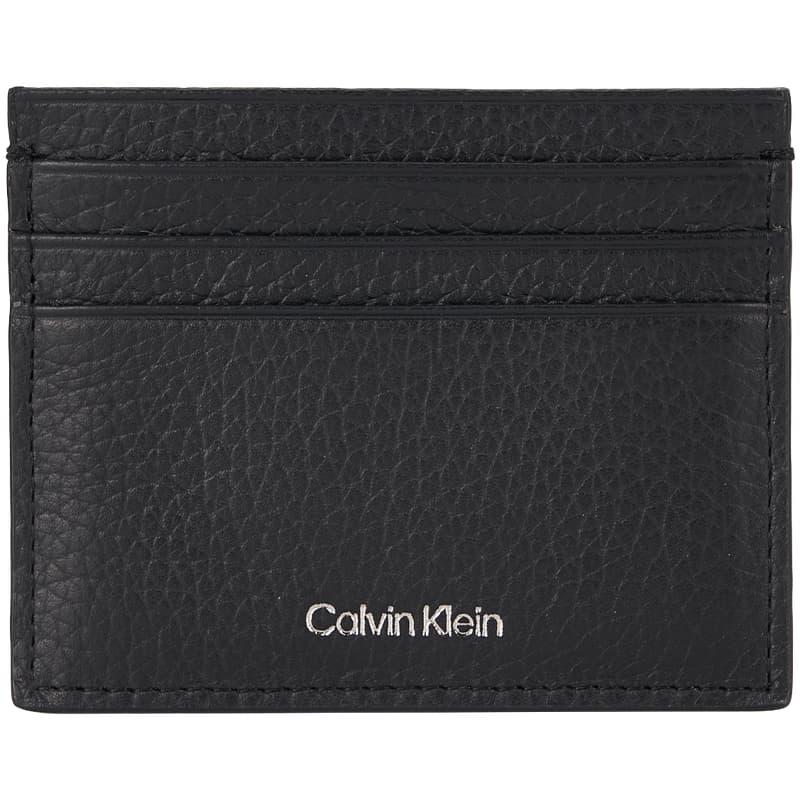 Картхолдер calvin klein Коровья кожа Картхолдер Мужской Космический черный - изображение 1