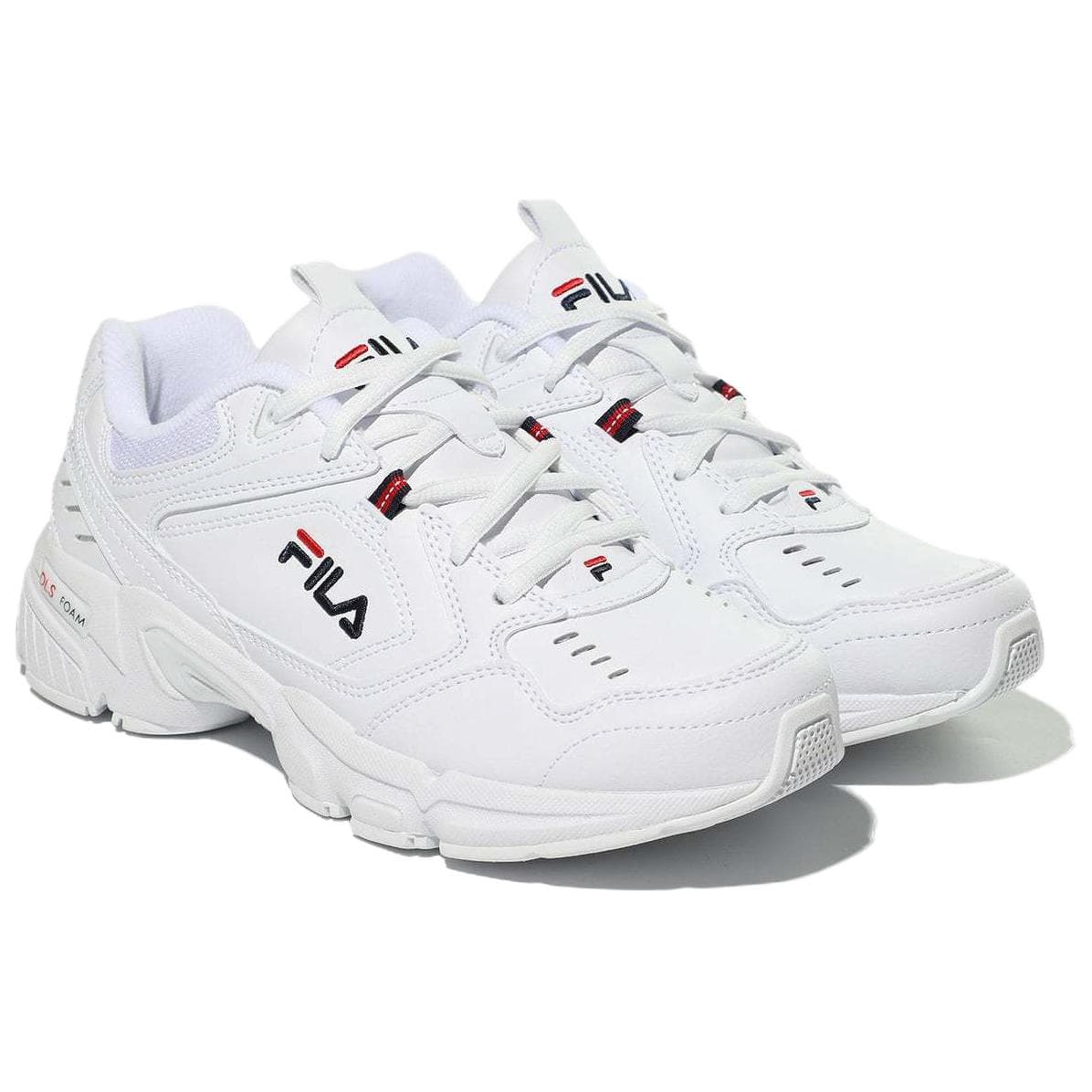 Кроссовки для бега FILA Ranger 22 Синтетическая кожа Беговые кроссовки Унисекс Белый - изображение 3