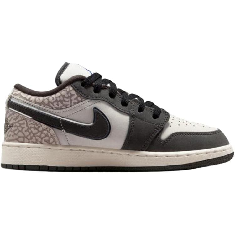 Кроссовки для баскетбола Jordan Air Jordan 1 Low Топ Баскетбольные кроссовки Черный белый Умбра Унисекс - изображение 2