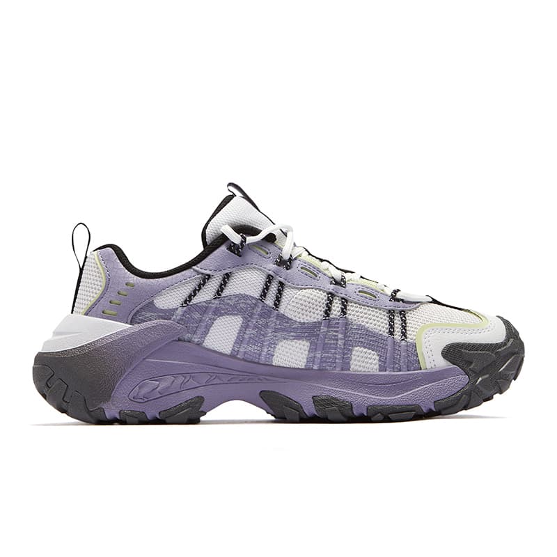 Кроссовки FILA FUSION EXOCET II Mountains Shoe 2 визуально увеличивает рост Низкий Топ Толстая Подошва Женские Далекий Фиолетовый - изображение 2