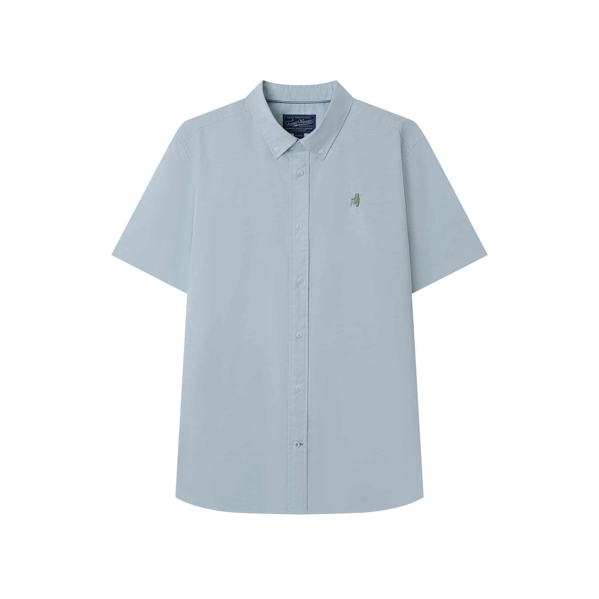 Рубашка Teenie Weenie Men Evergreen Preppy Style Рубашка с коротким рукавом Унисекс - изображение 1