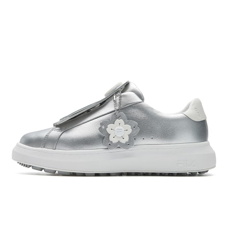 Кроссовки для гольфа FILA GF 1911 Trainer Low Топ Обувь для гольфа Женская Космический Серебряный - изображение 1