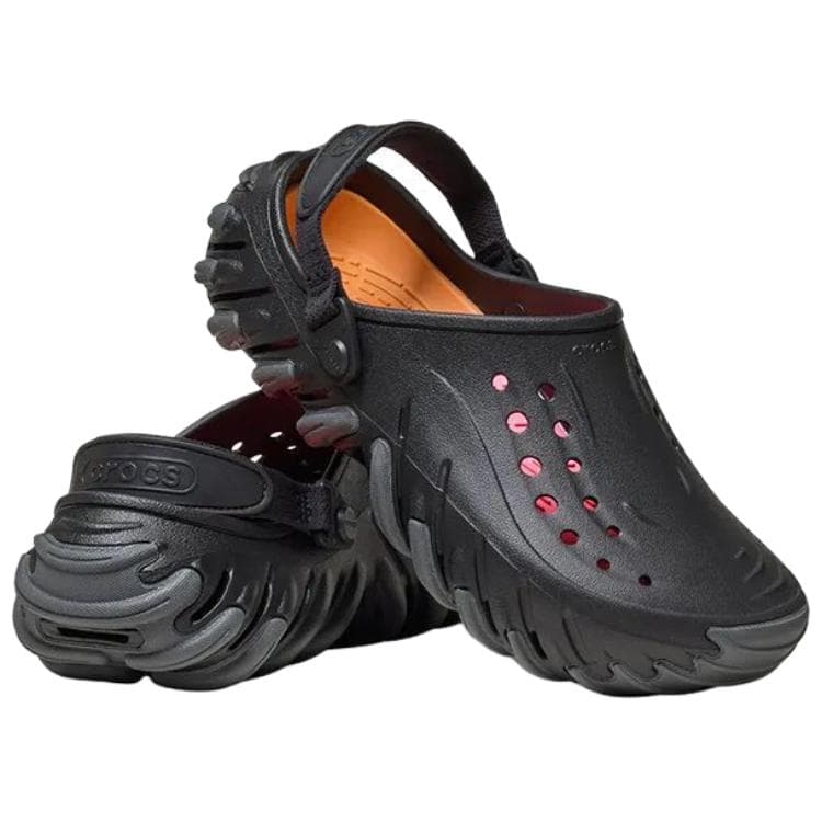 Сабо Crocs Echo Сумерки BOBO Модели танков Sabo Резиновые Мужские Черные - изображение 4