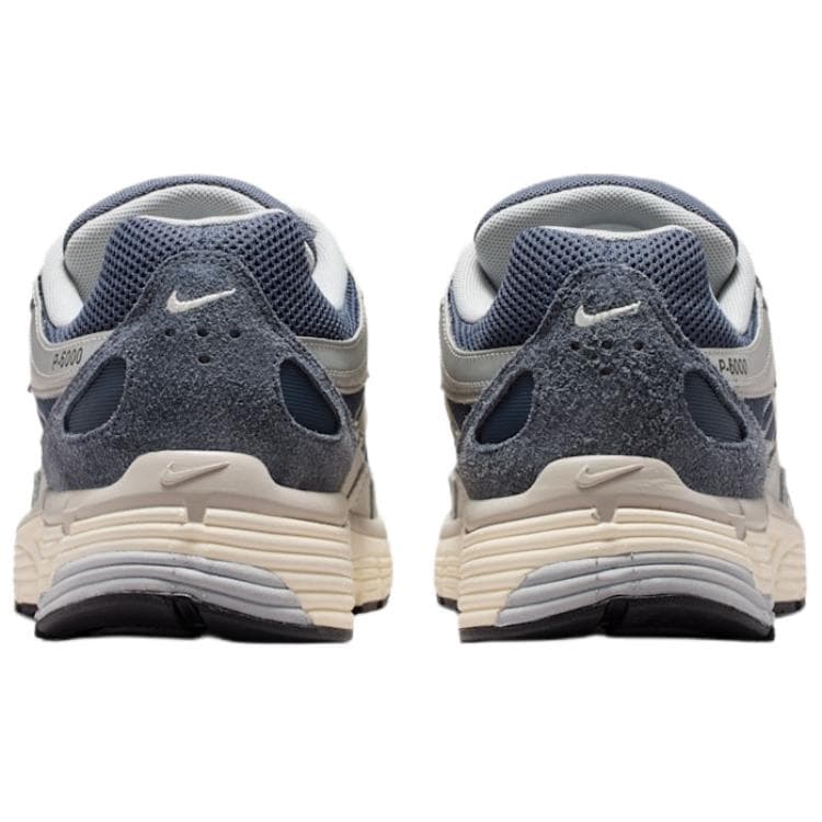Кроссовки для бега NIKE P 6000 Дышащие Беговые Кроссовки Мужские Синие Серые Экрю - изображение 5