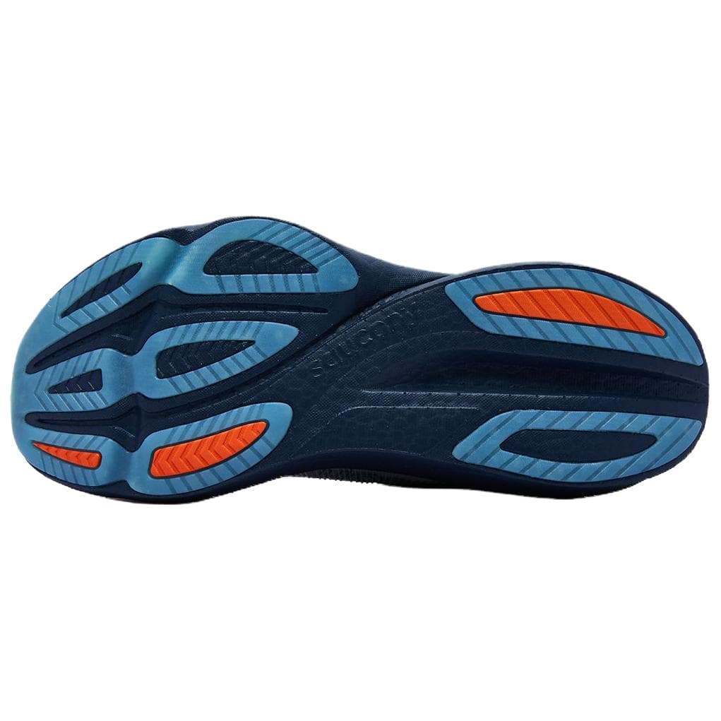 Кроссовки для бега Saucony Endorphin Azura Oтскок Дышащий Low Топ Повседневные кроссовки для бега Унисекс Белый и синий цвет - изображение 5