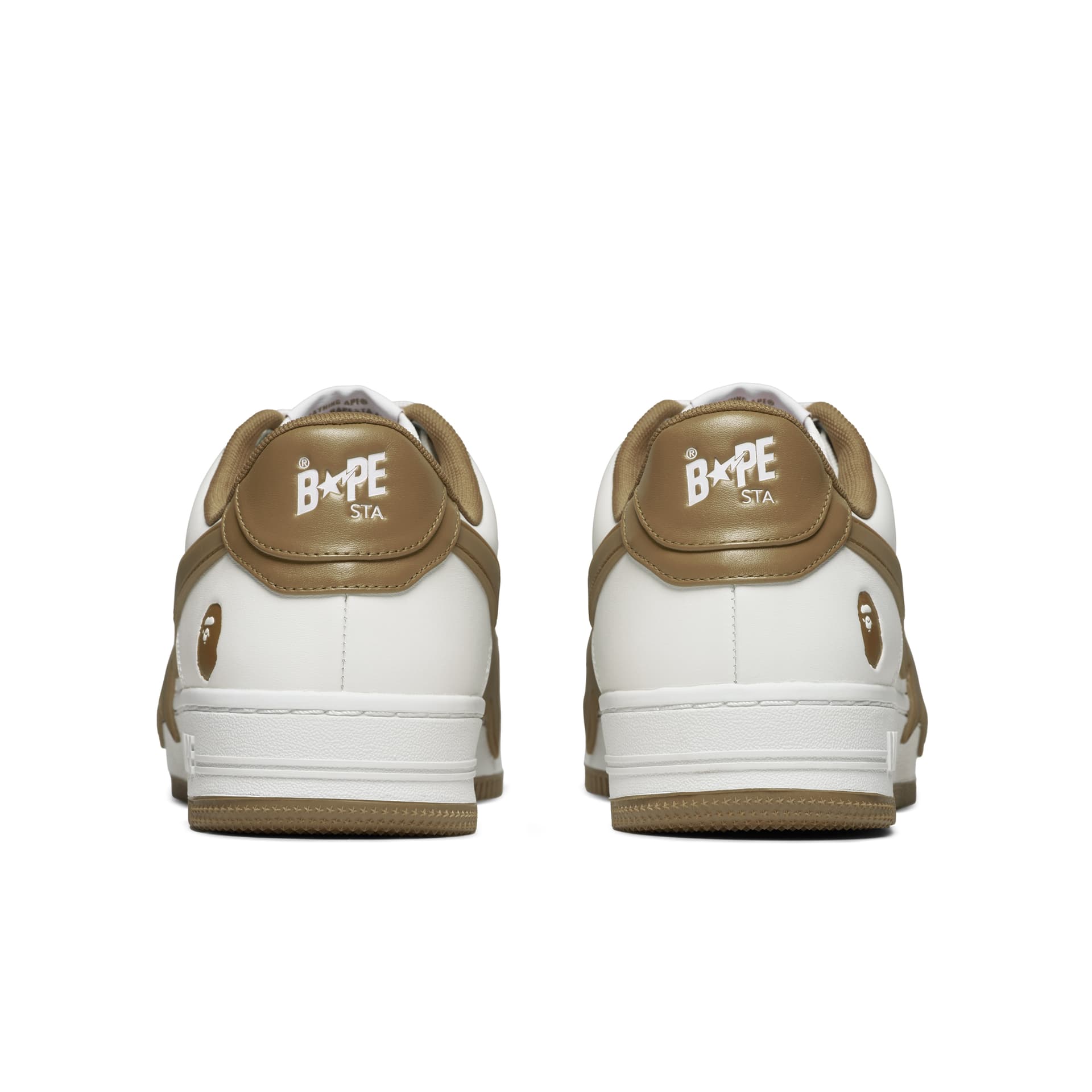 Кроссовки A BATHING APE Коровья кожа Low Топ Скейтборд Обувь Женские - изображение 12