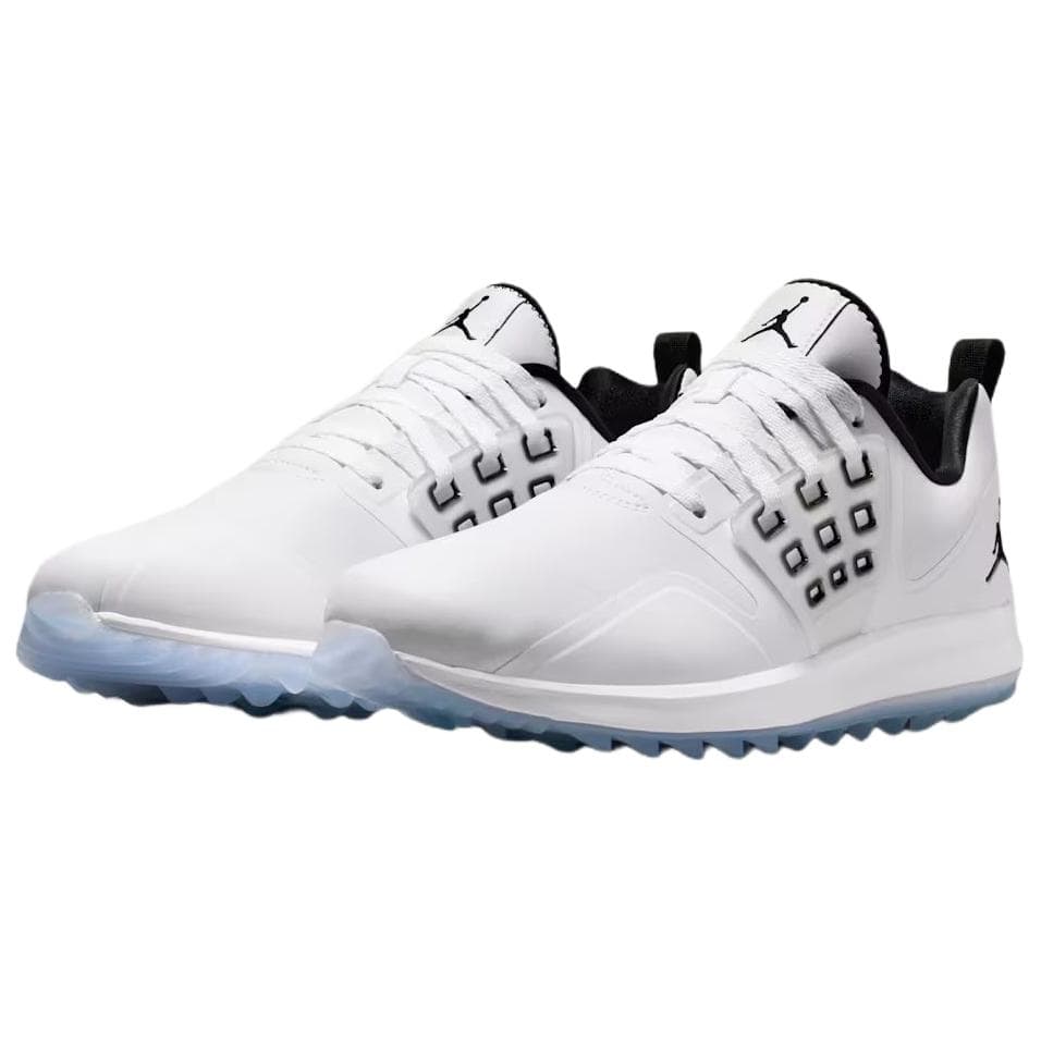 Кроссовки для гольфа Jordan Grind Golf Обувь Мужская Белая Черная - изображение 3