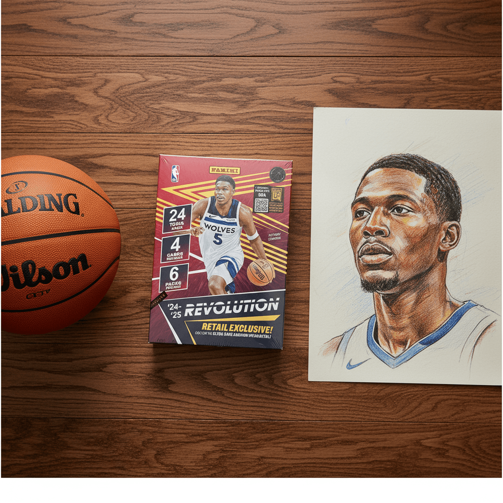Коллекционные карточки Panini 2024 25 Баскетбольные карточки NBA Panini REVOLUTION Баскетбольный взрыв Спортивные карточки Цельная коробка - изображение 2