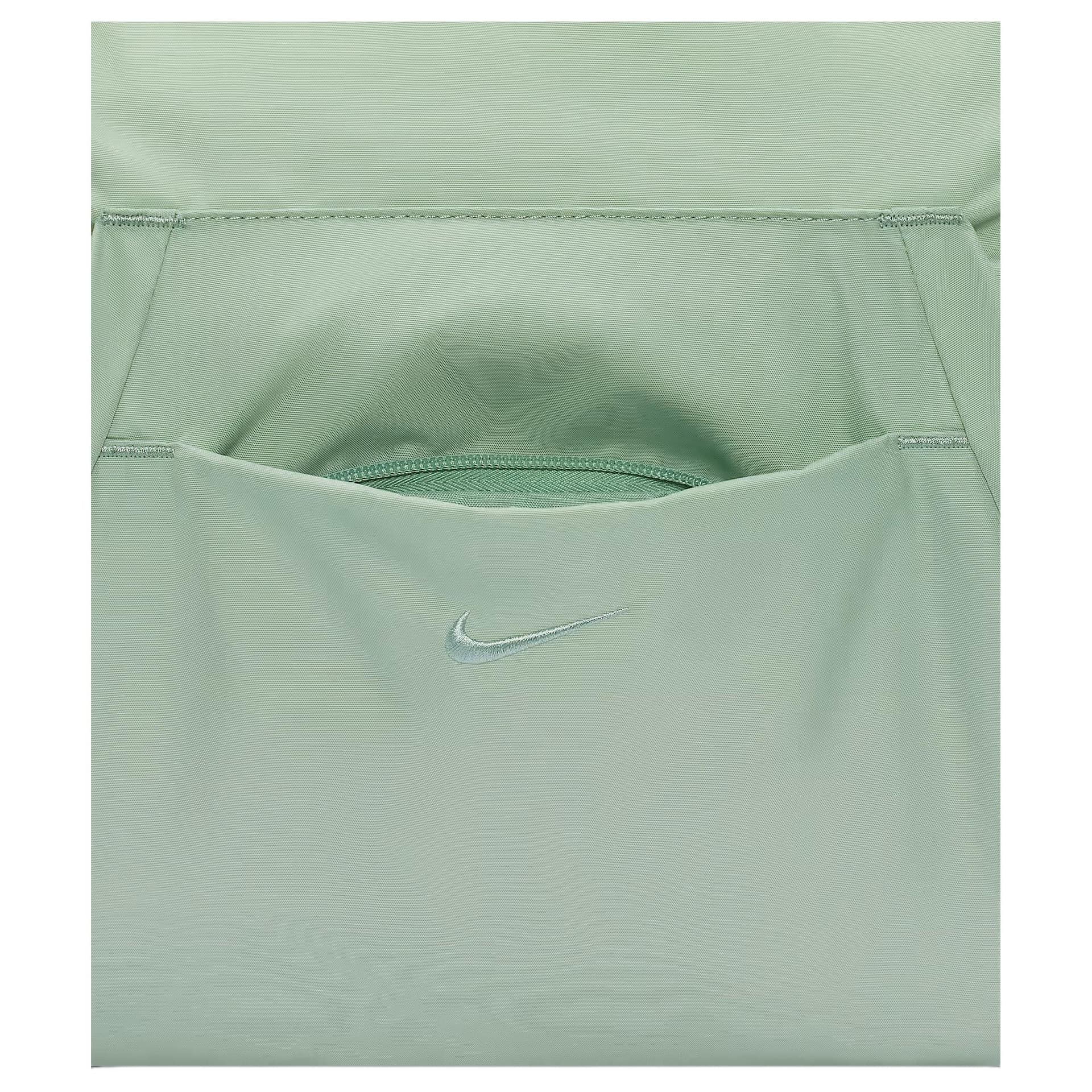 Мини-сумка Nike Ткань Тоут Сумка Плечевая Сумка Унисекс Серый Зеленый - изображение 6