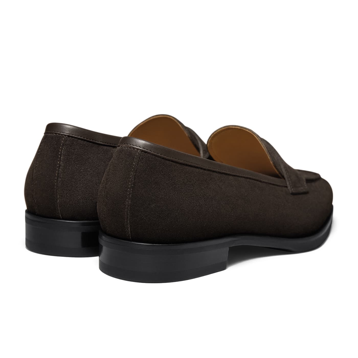 Лоферы THOM WILLS Замша Повседневные Лоферы Lazy Slip-On Мужские Кофейного Цвета - изображение 4