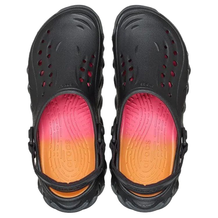 Сабо Crocs Echo Сумерки BOBO Модели танков Sabo Резиновые Мужские Черные - изображение 3