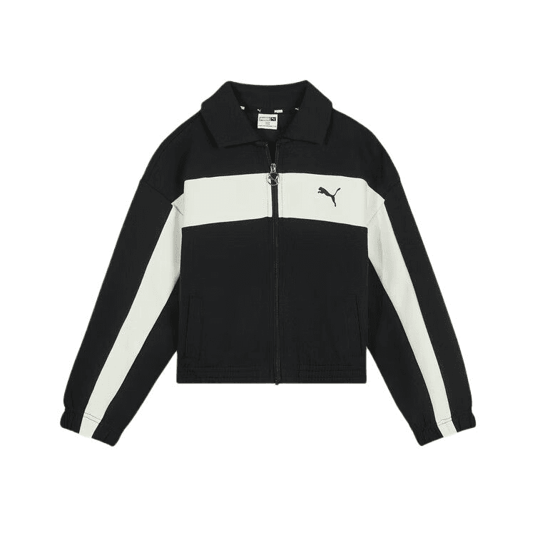 PUMA Черный Белый Детские Куртки - изображение 1