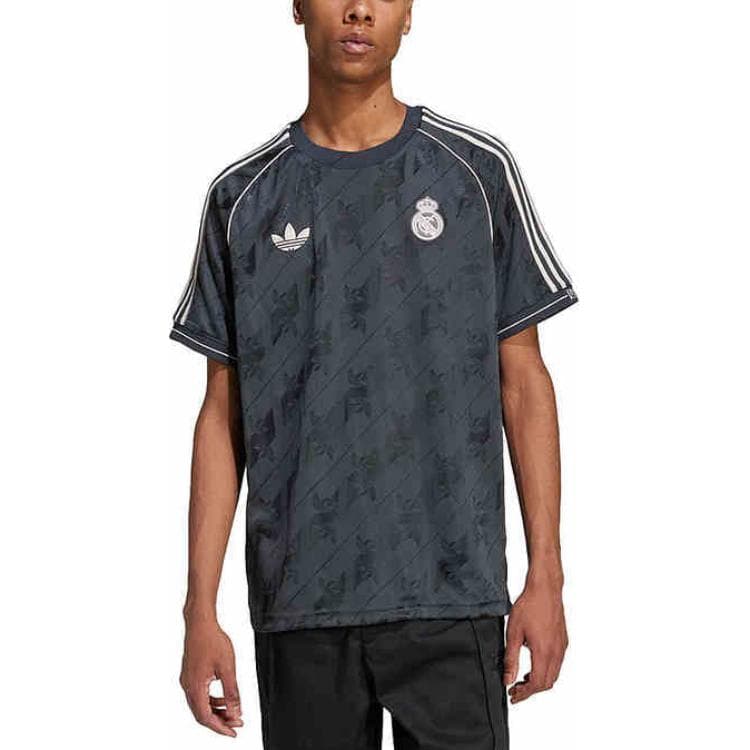Adidas Originals HUANGJIAMADELI Футболка Мужская Темно-Серый - изображение 3