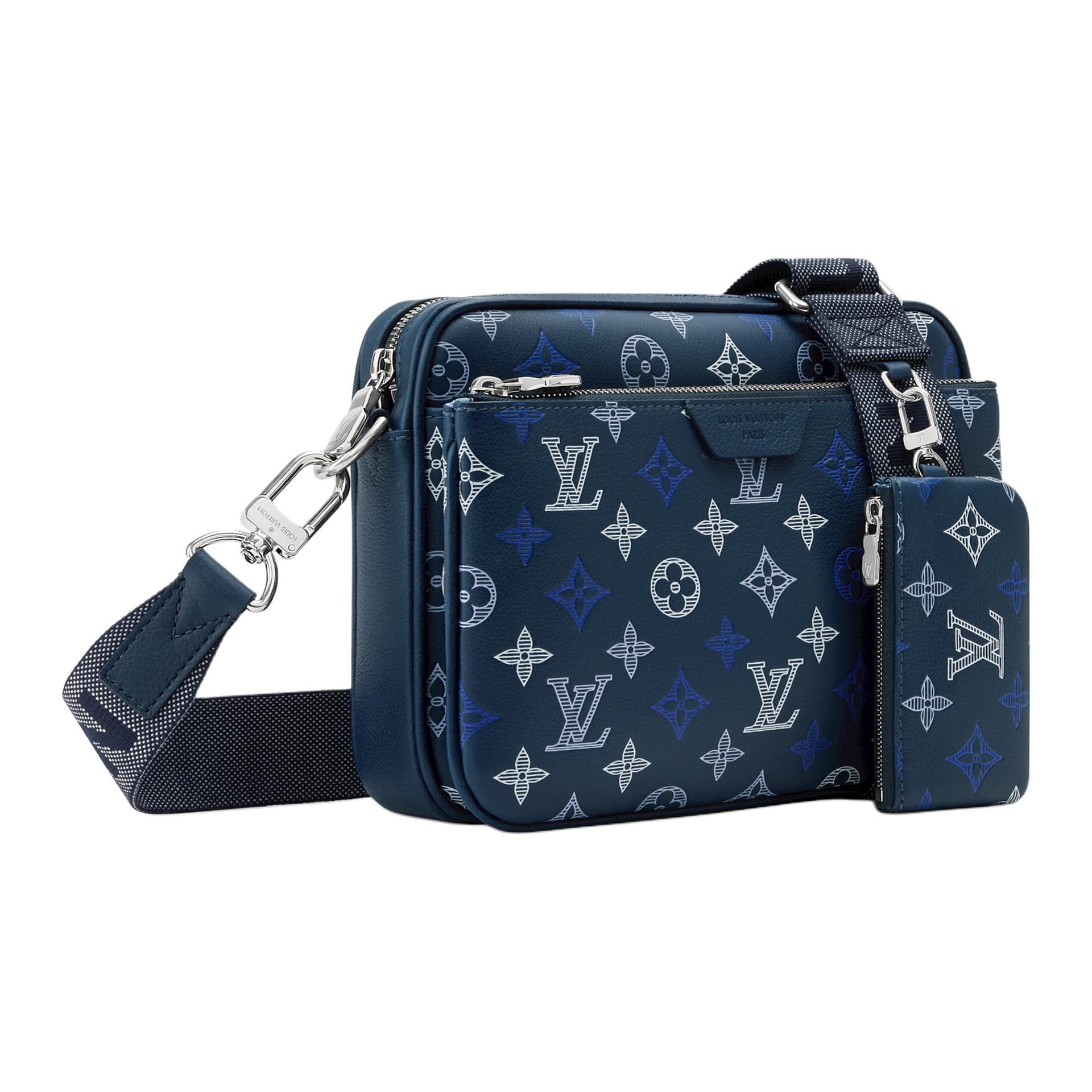 Сумка через плечо LOUIS VUITTON Trio Monogram Monogram Shadow - изображение 1