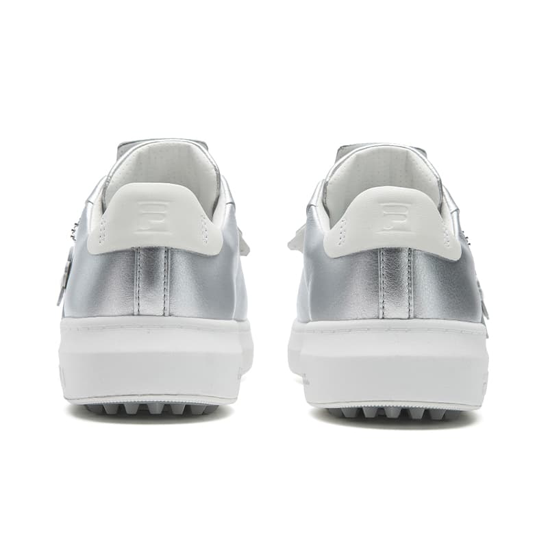 Кроссовки для гольфа FILA GF 1911 Trainer Low Топ Обувь для гольфа Женская Космический Серебряный - изображение 5