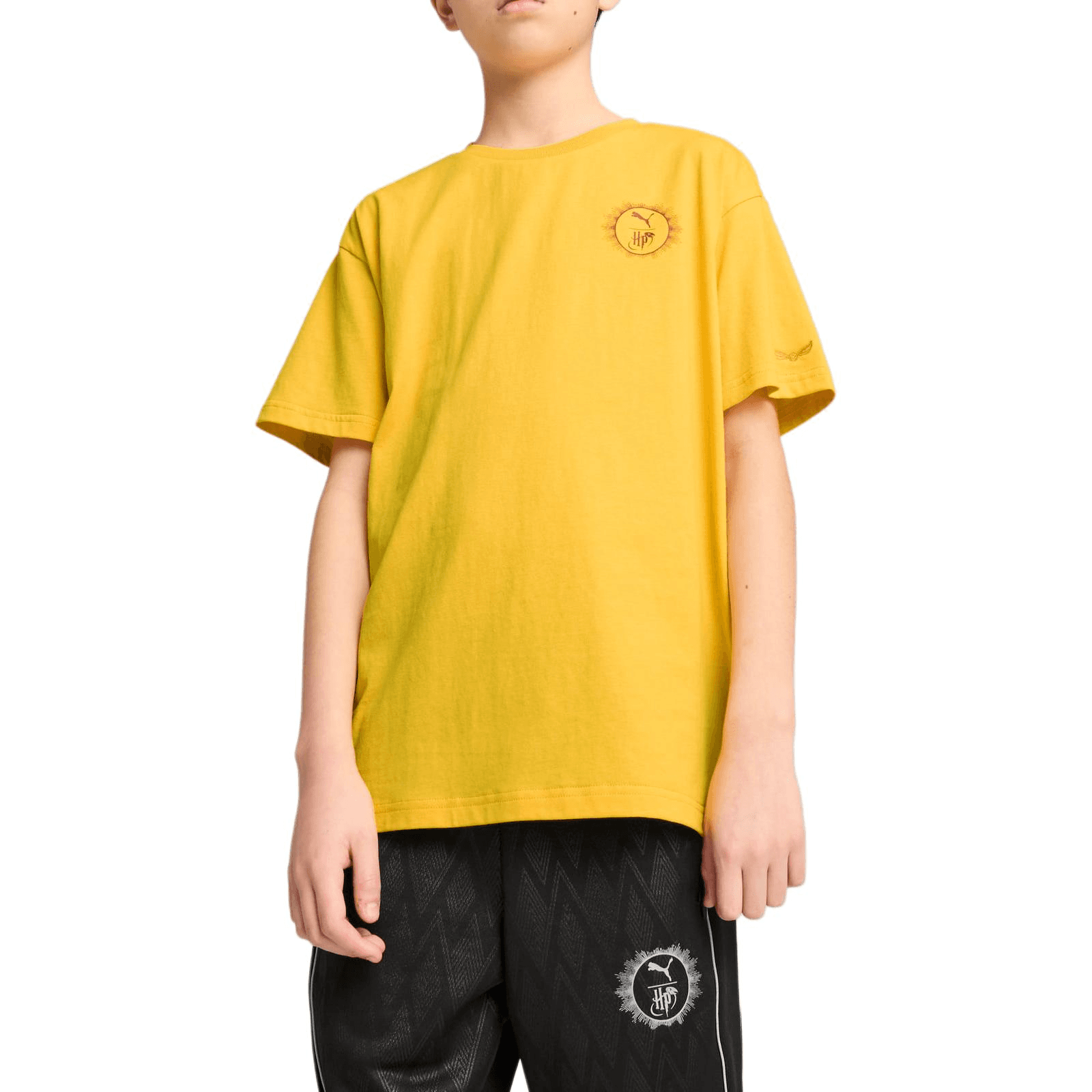 Футболка PUMA Желтые Детские Футболки - изображение 3