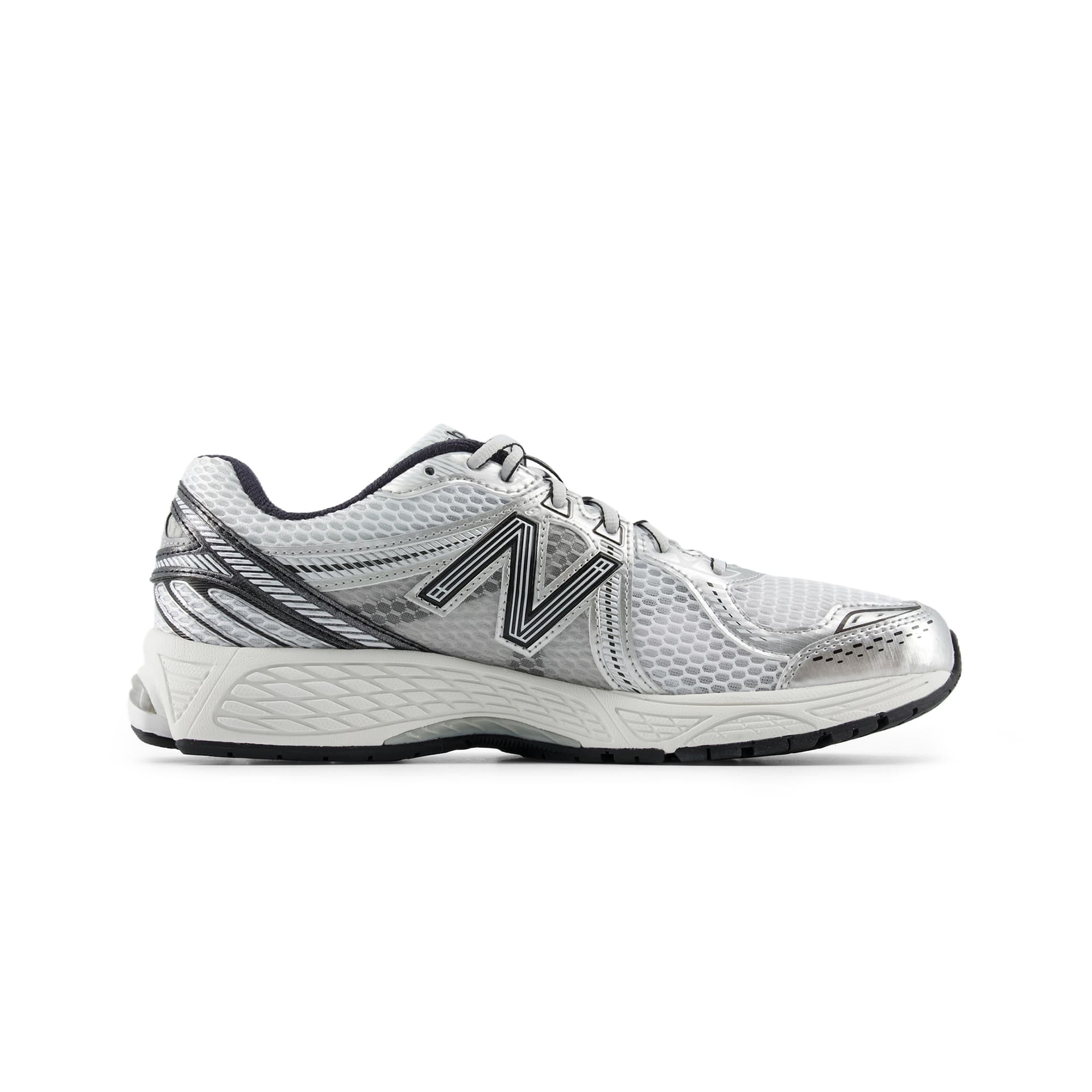 Кроссовки New Balance 860 v2 Дышащий Low Топ Повседневная обувь Унисекс Белый Серебристый - изображение 2