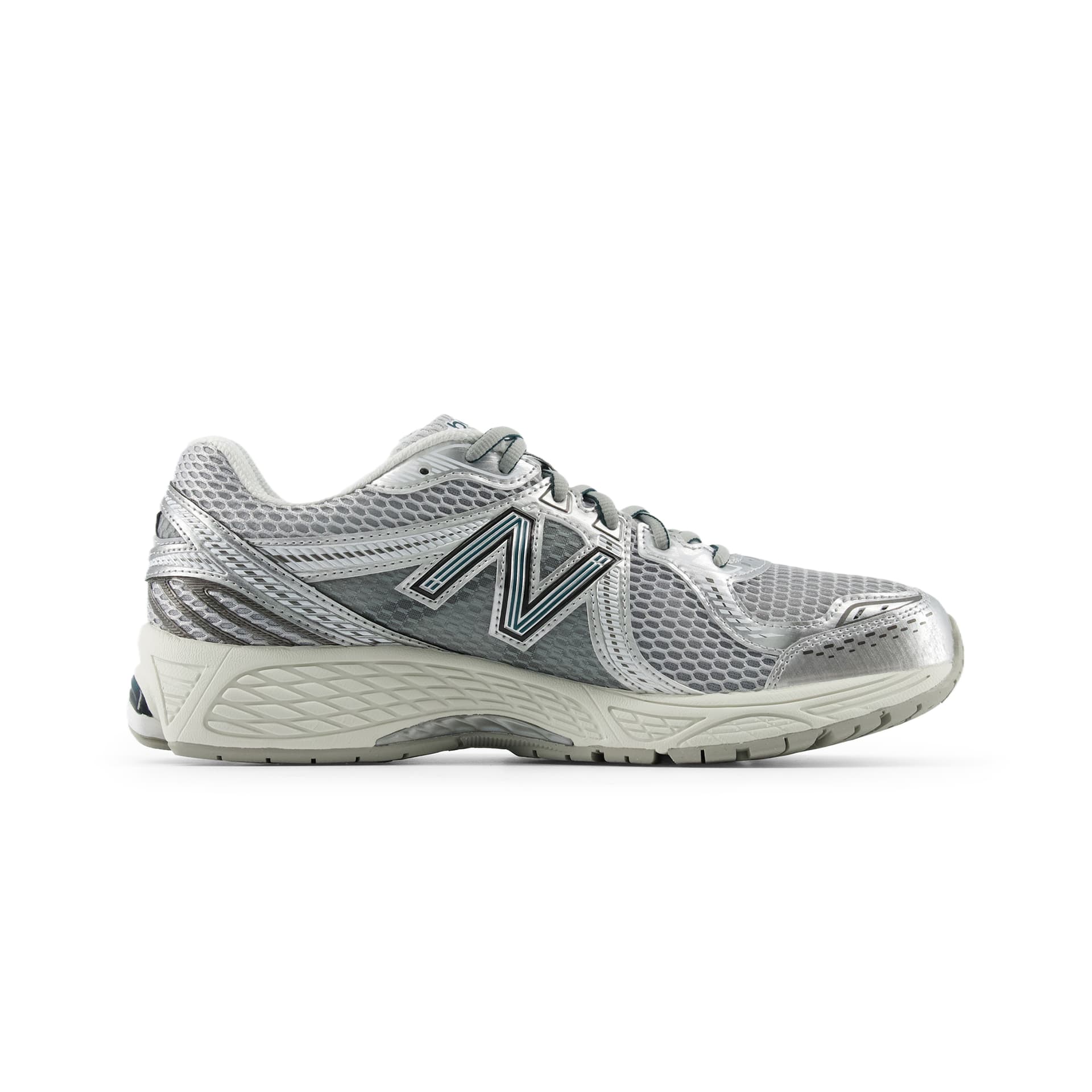 Кроссовки New Balance 860 v2 Дышащий Низкий Топ Повседневная Обувь Унисекс Серый D Ширина - изображение 2