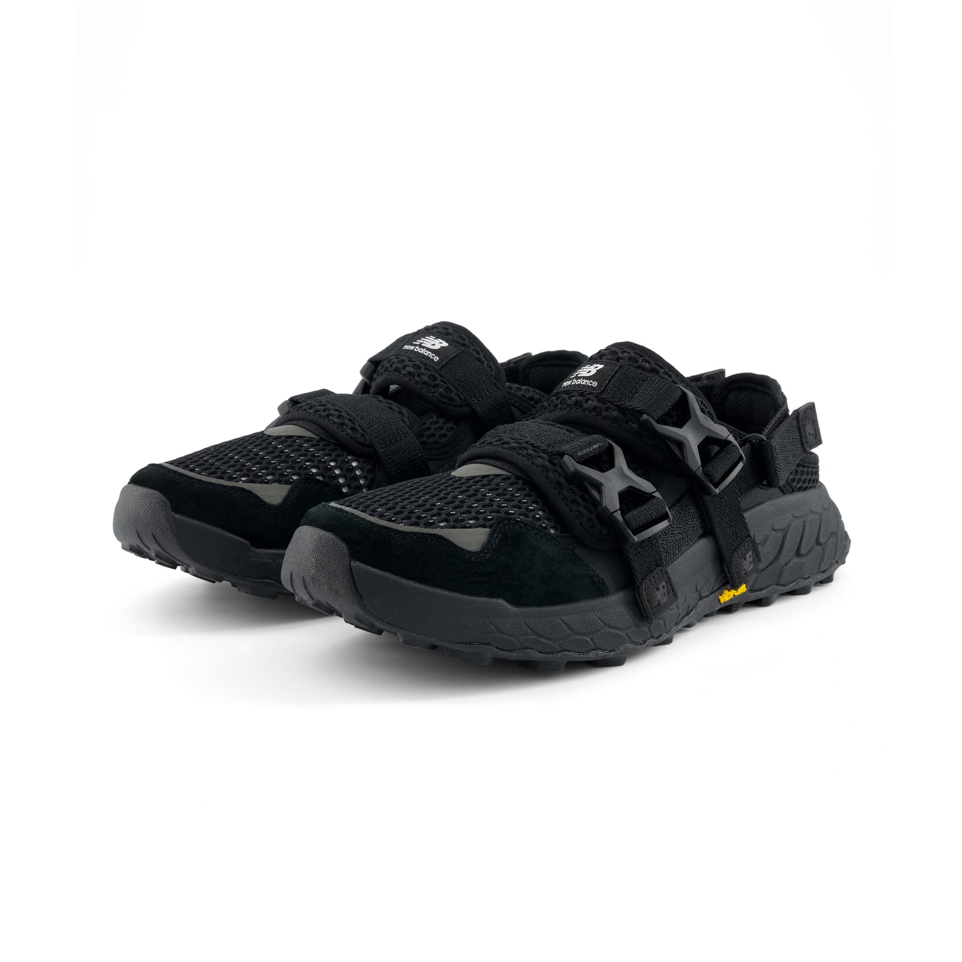 Сандалии New Balance Hierro Sandal Устойчивая к истиранию Легкая Дышащая Обувь для водных видов спорта Унисекс Черная - изображение 3