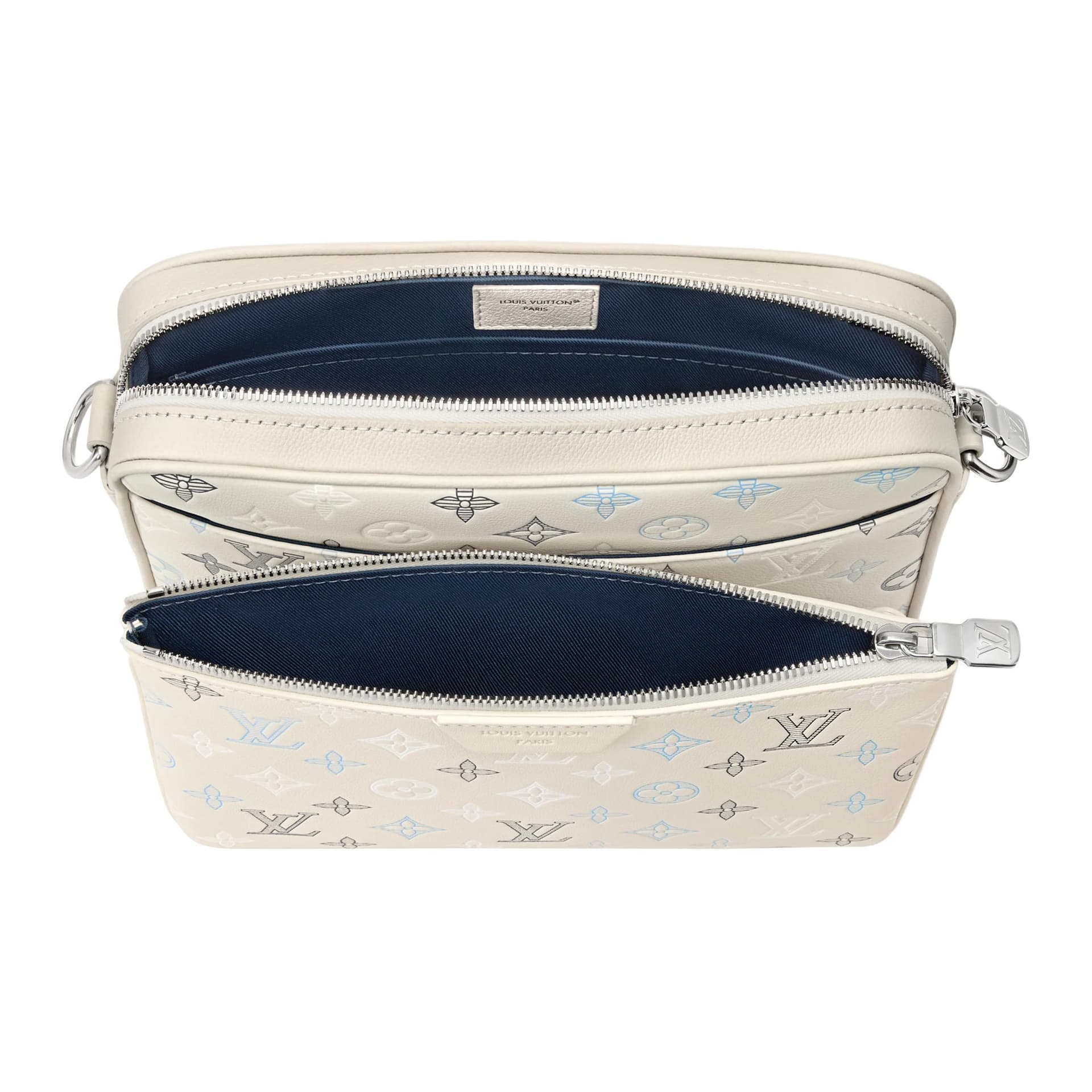 Сумка через плечо LOUIS VUITTON Trio Monogram Shadow - изображение 5