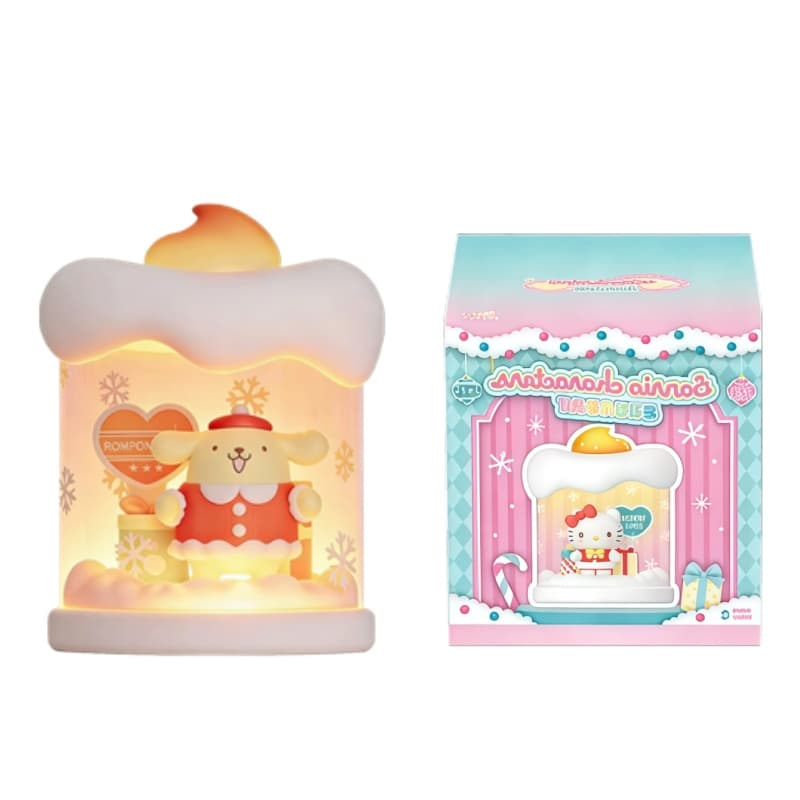 Sanrio Hello Kitty Теплая Свеча Освежающий Вариант Зимняя Свеча Набор Коробка - изображение 1
