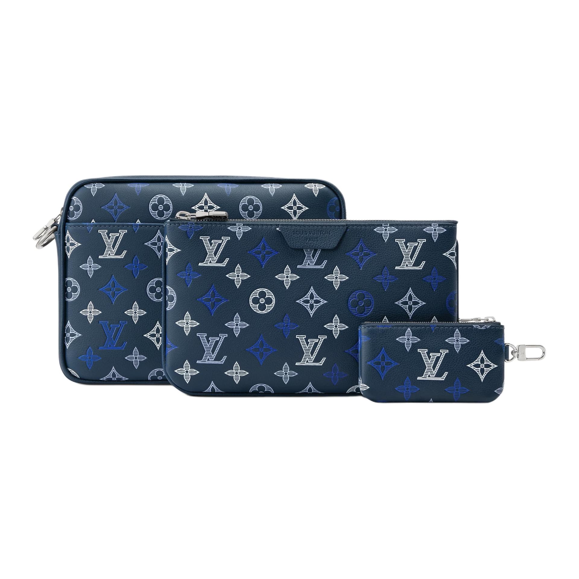 Сумка через плечо LOUIS VUITTON Trio Monogram Monogram Shadow - изображение 4