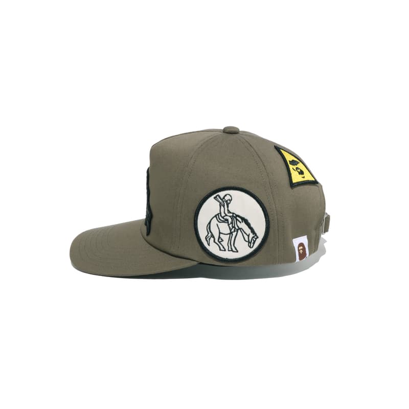 Кепка A BATHING APE Хлопковые кепки мужские - изображение 7