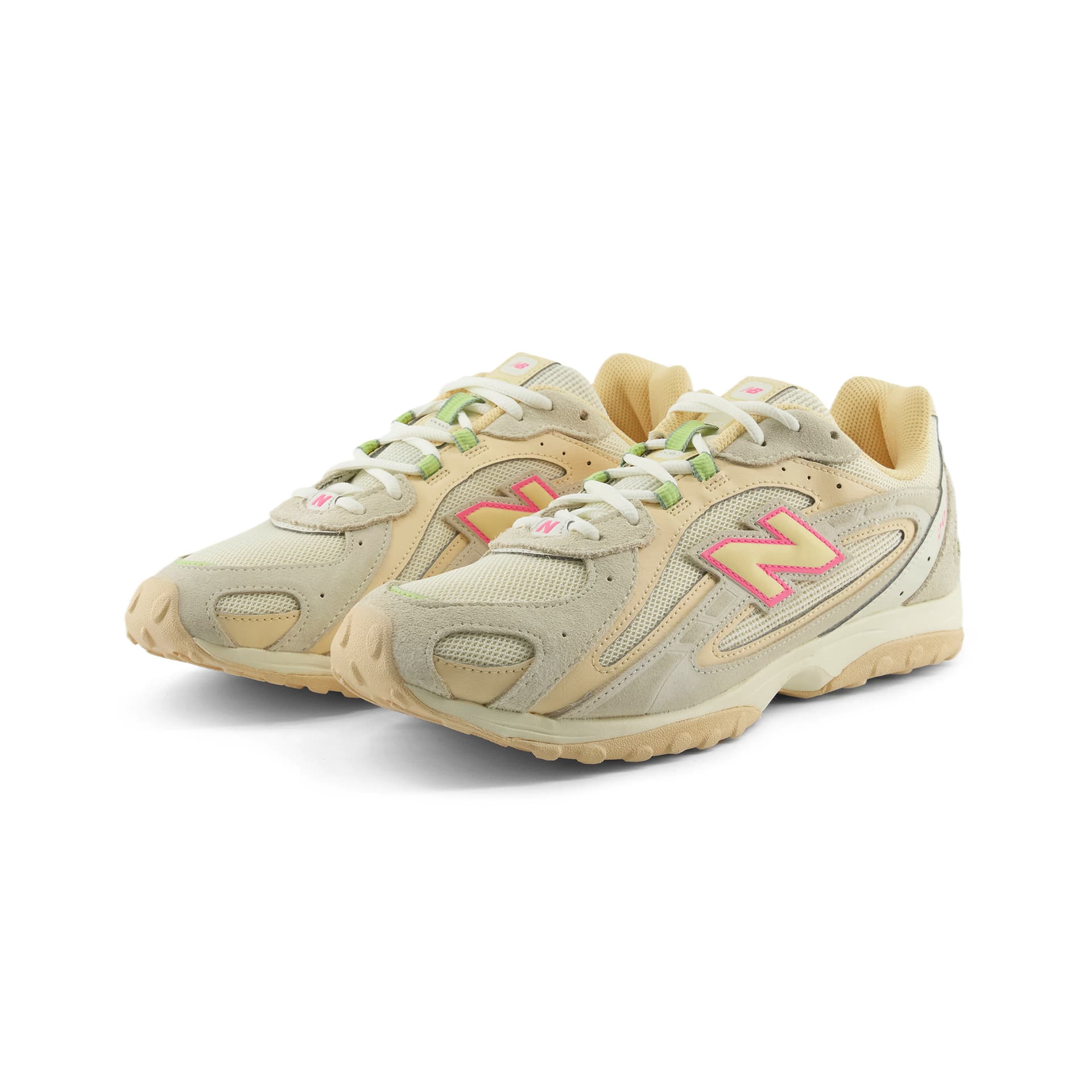 Кроссовки New Balance 204L Ткань Спилок коровьей кожи Искусственная кожа Повседневная обувь Унисекс Светлый Бежевый - изображение 3