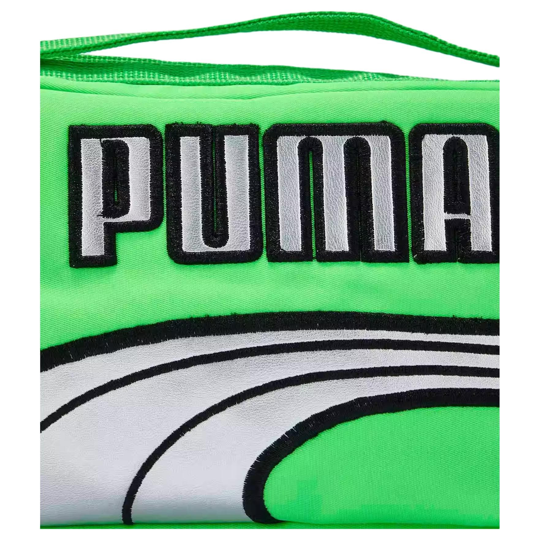 PUMA Сумка через плечо тканевая маленькая детская зеленая - изображение 4