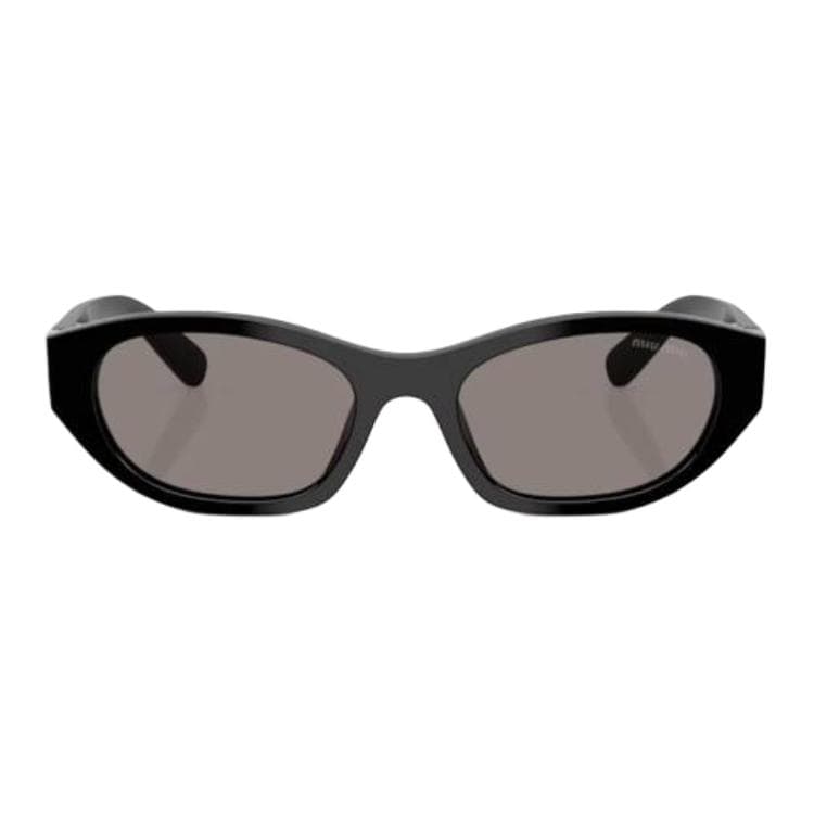 Солнцезащитные очки MIU MIU Металл Фигурный Солнцезащитные очки Женские Черный - изображение 2