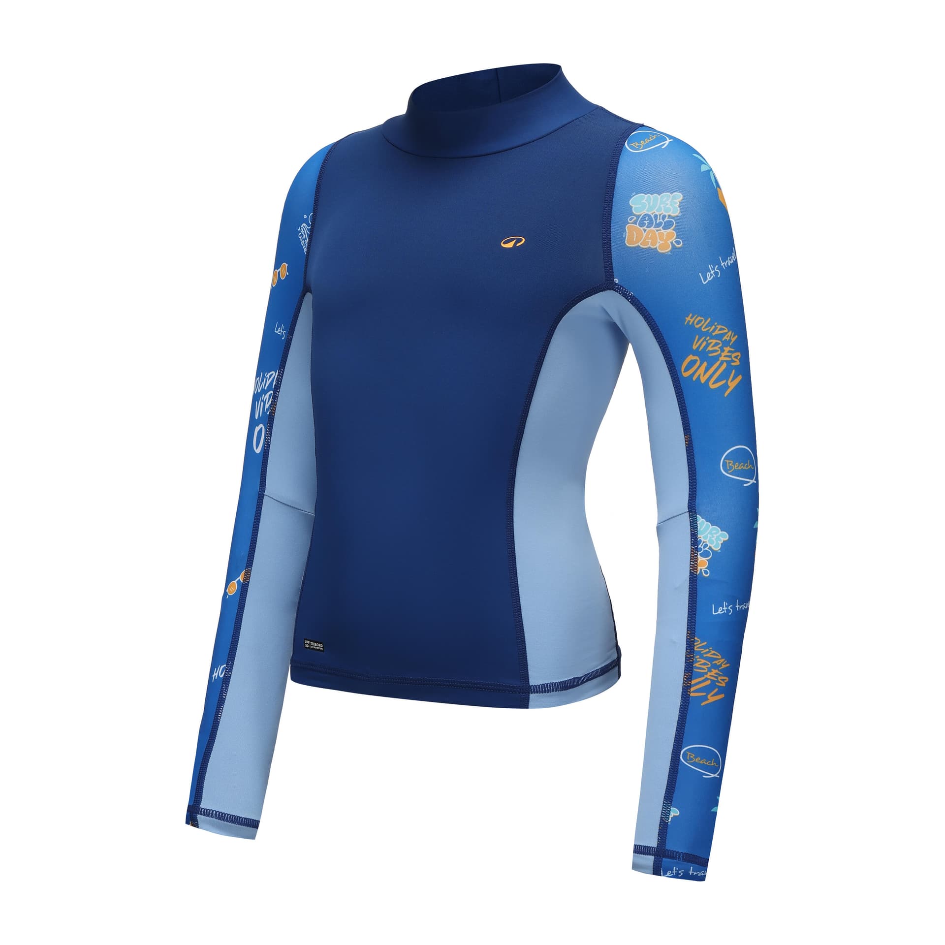 Футболка DECATHLON Оксфорд Синий Синий Ледяной Синий Детские Рубашки T - изображение 2