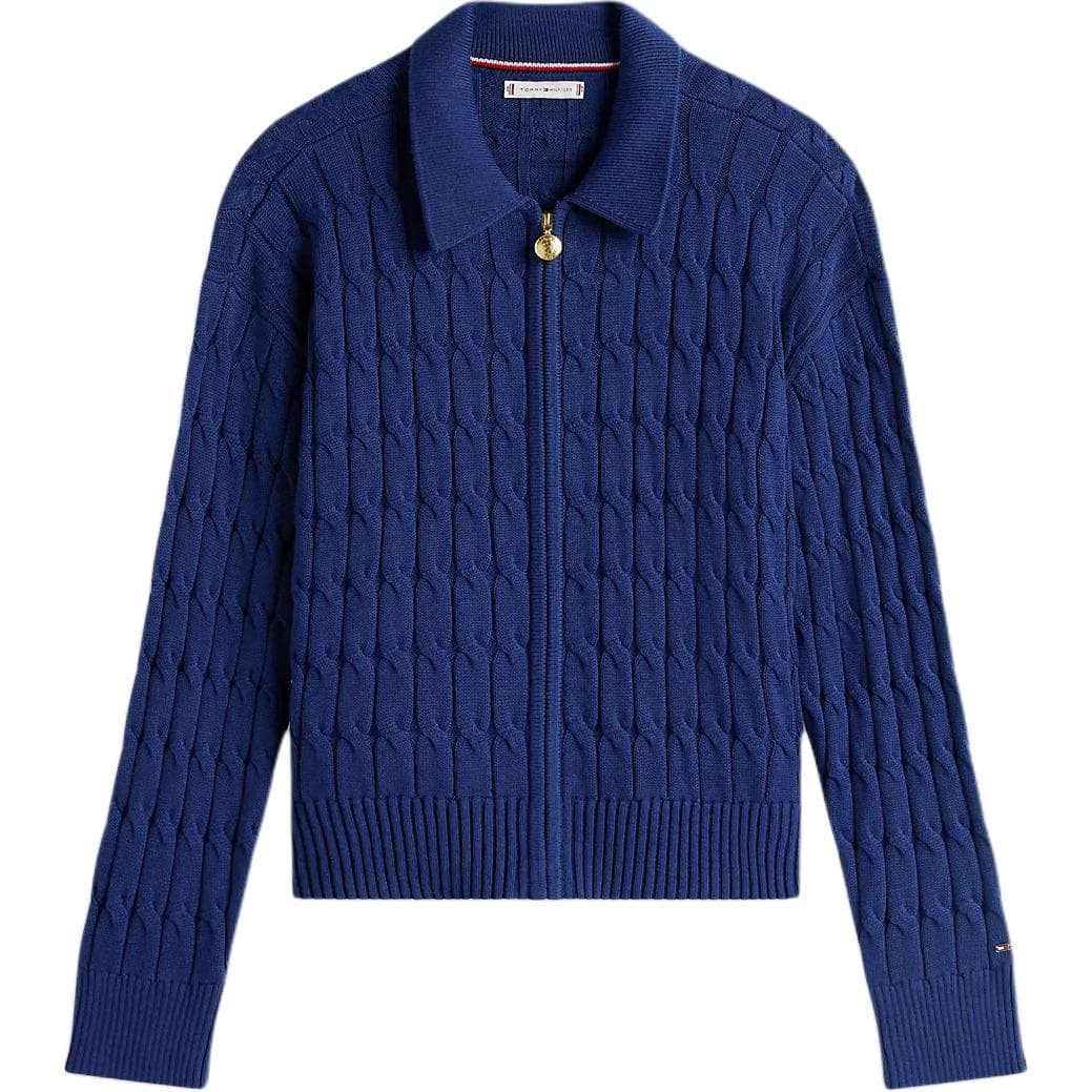 Кардиган Tommy Hilfiger Морской Синий Женские Свитера - изображение 1