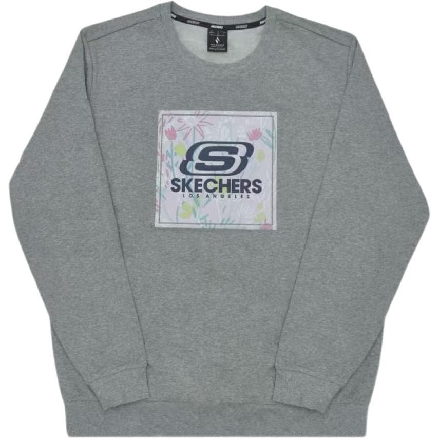 Худи Skechers Толстовка Унисекс Серый - изображение 1