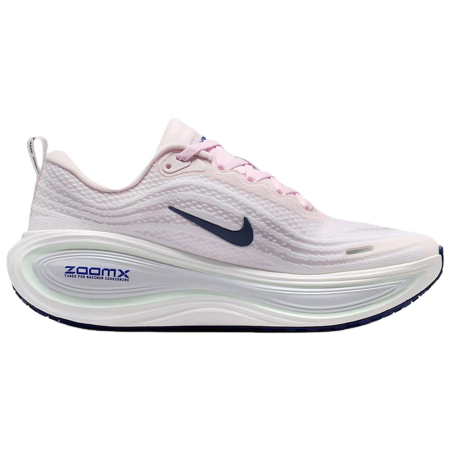Кроссовки для бега NIKE Vomero Plus Дышащий Oтскок Low Топ Повседневные кроссовки для бега Женские Светло-розовый - изображение 2
