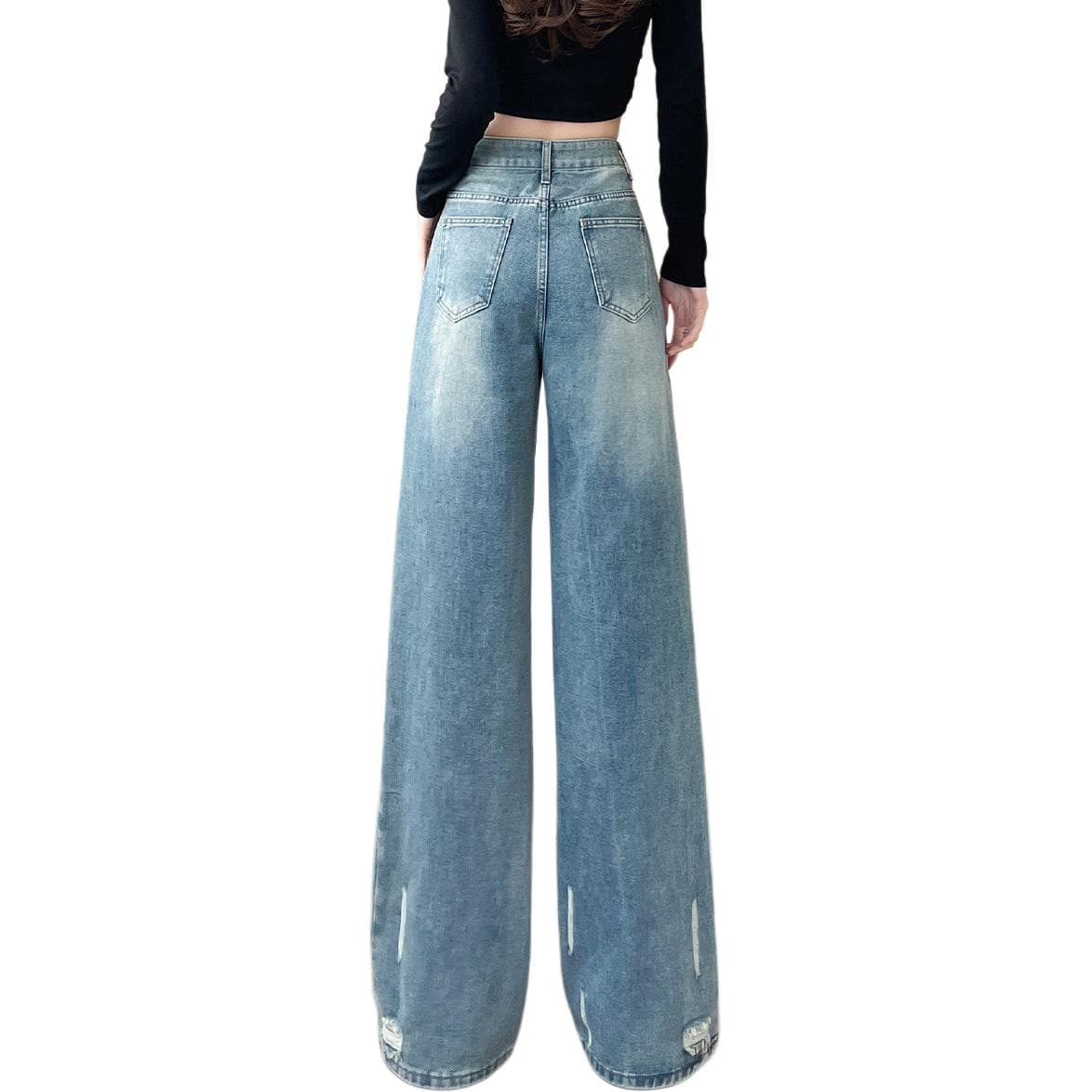 Джинсы JEANSWEST JEANS Женские Ностальгический синий - изображение 3