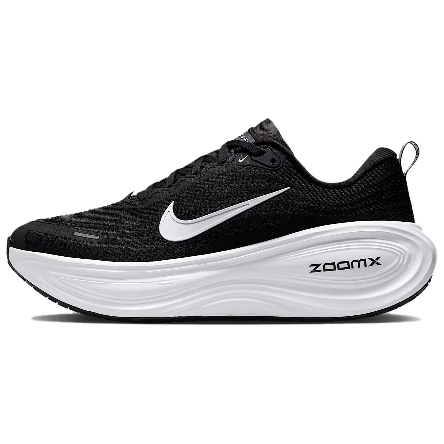 Кроссовки для бега Nike Vomero Plus Сетчатая ткань Низкий топ Беговые кроссовки Мужские Черный Белый - изображение 1