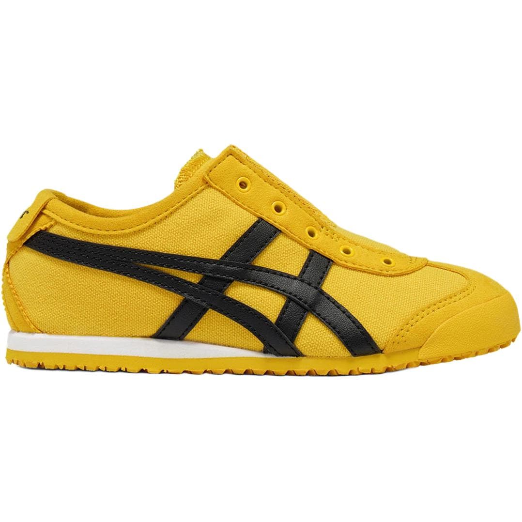 Кроссовки Onitsuka Tiger MEXICO 66 Повседневная обувь Желтый Черный Детский - изображение 2