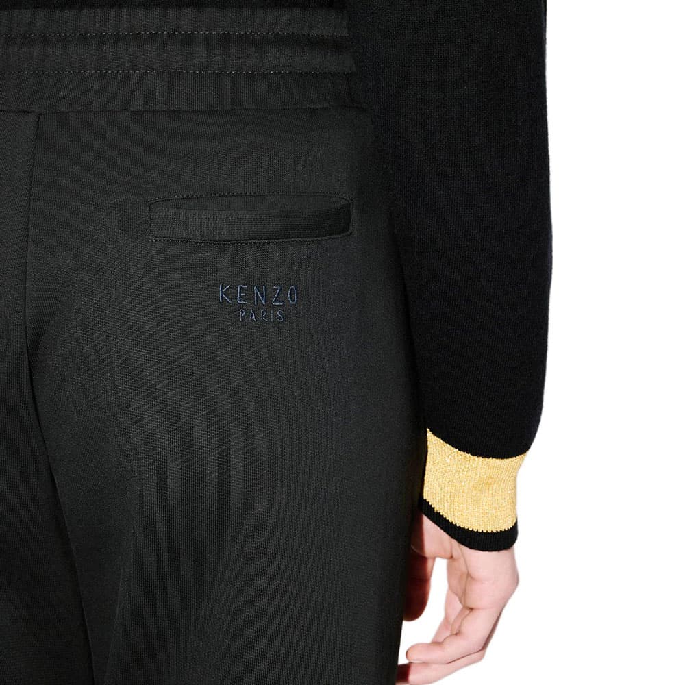Штаны KENZO Вязаные спортивные брюки женские черные - изображение 7