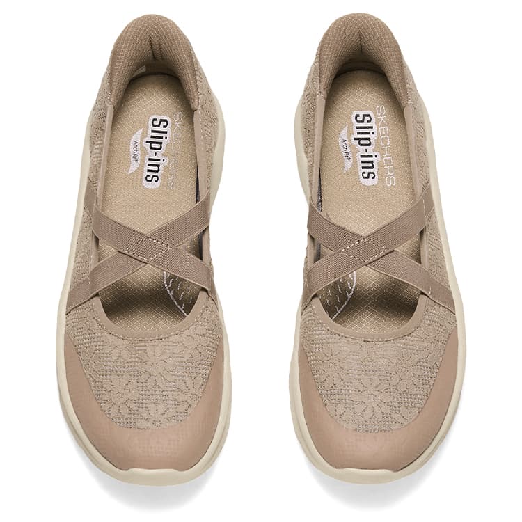 Skechers Arch Fit Туфли Мэри Джейн Женские Мокко - изображение 3
