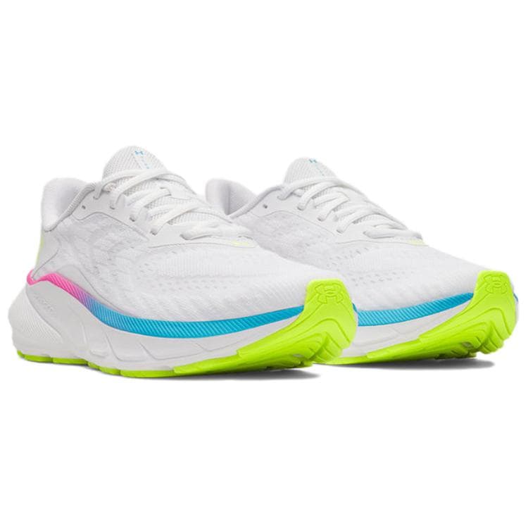 Кроссовки для бега Under Armour Turbulence 3 Дышащие Повседневные Беговые Кроссовки Женские Белые Зеленые - изображение 3